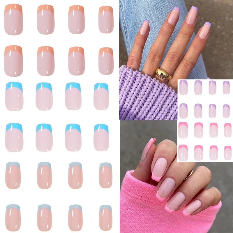 Nails Extension Press On Nails Nail Decor Detachable French Line 24PCS False Nail Manicure DIY Nail Art Manicure Tool
Nails Extension Press On Nails Nail Decor Detachable French Line 24PCS False Nail Manicure DIY Nail Art Manicure Tool