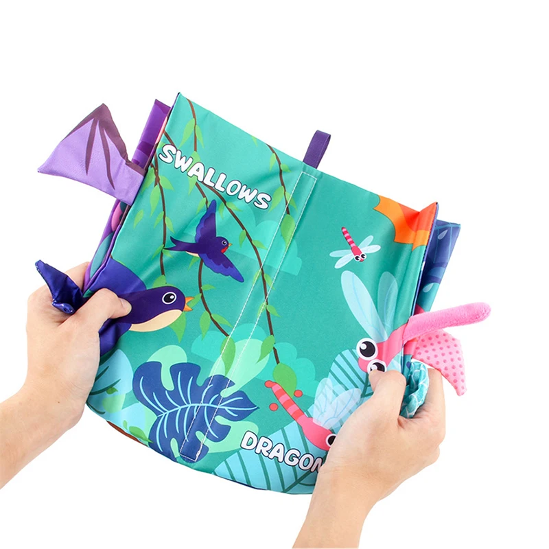 Baby Cloth Book Soft Animal Shower Book Toy Newborn Stroller Hanging Washable Toy Early Learning Educational Baby Tear-proof Toy
Baby Cloth Book Soft Animal Shower Book Toy Newborn Stroller Hanging Washable Toy Early Learning Educational Baby Tear-proof Toy