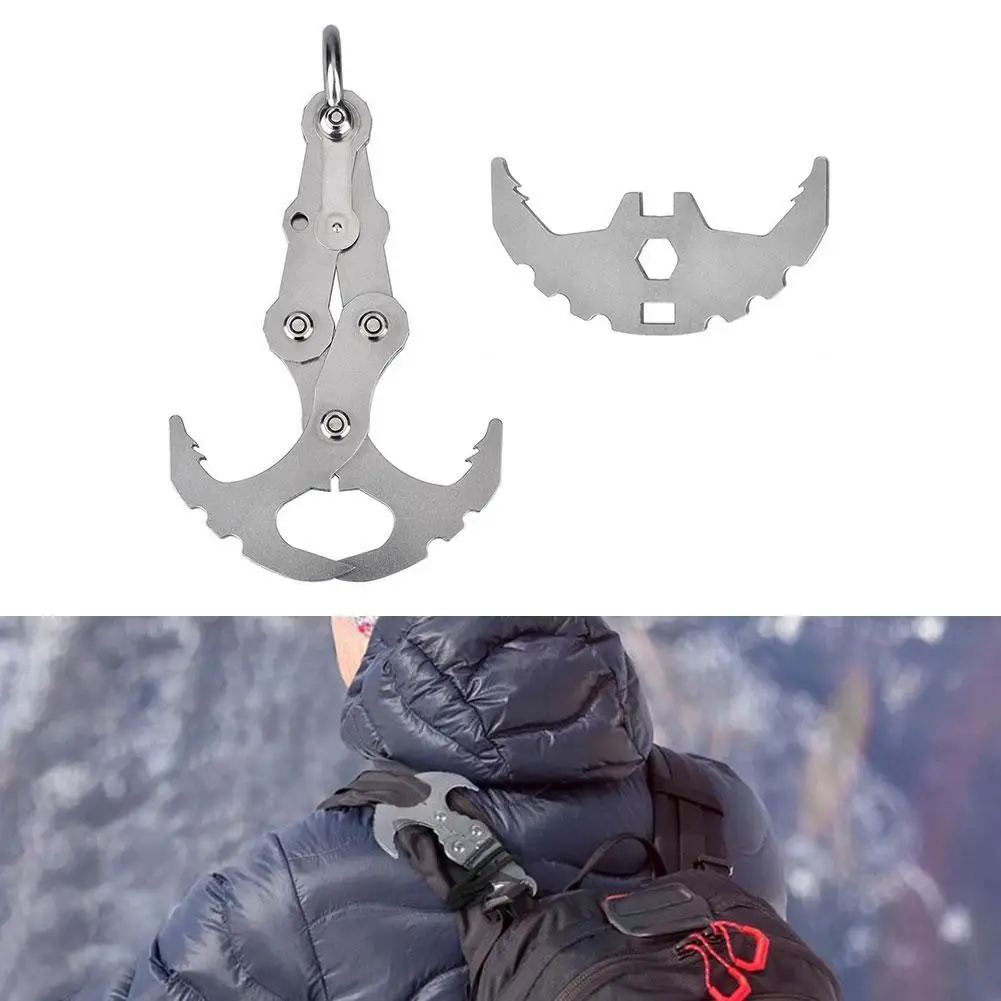 Outdoor Climbing Claw Accessories Gravity Hook Metal Survival Hook Folding Grab Hook For Outdoor Activities Survival Training
Outdoor Climbing Claw Accessories Gravity Hook Metal Survival Hook Folding Grab Hook For Outdoor Activities Survival Training