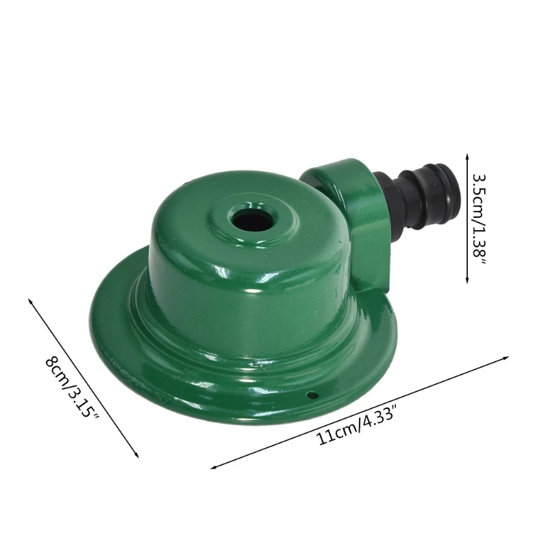 Garden Sprinkler Zinc Alloy Watering Sprinklers Head Agricultural System Gardening for Grass Lawn Farm Yard Supplies
Garden Sprinkler Zinc Alloy Watering Sprinklers Head Agricultural System Gardening for Grass Lawn Farm Yard Supplies
