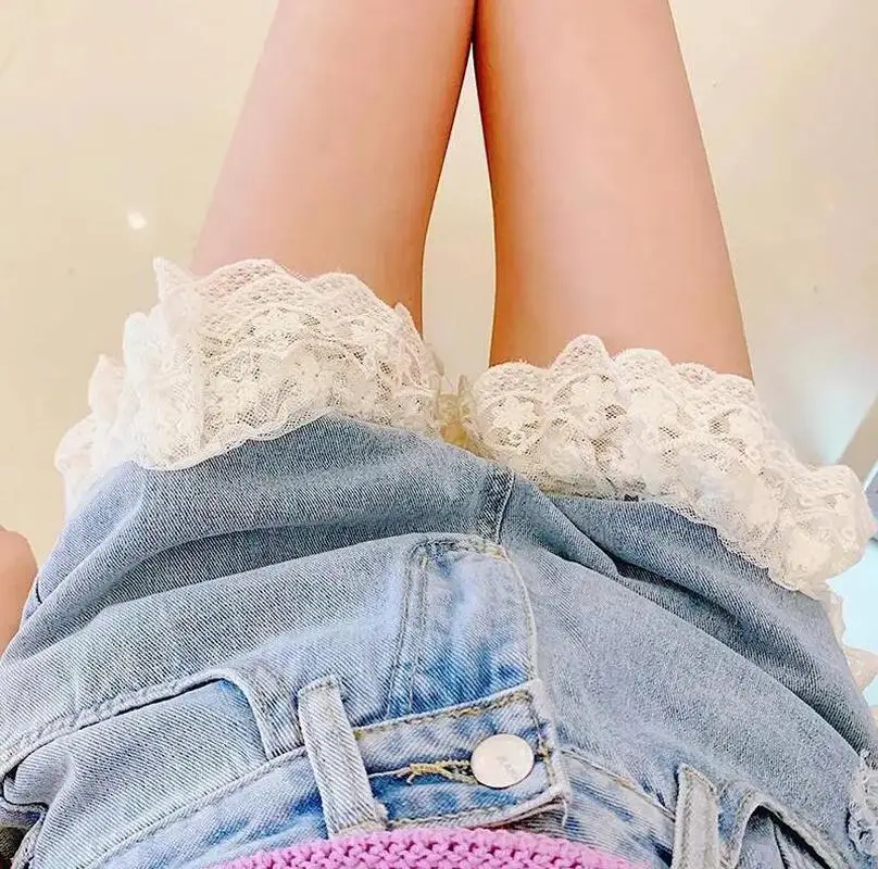 Kawaii Soft Girl New Beaded Flower Bow Sequin Pink Shorts Beaded Pendant Frayed High Waist Sweet Denim Shorts High Waist Shorts
Kawaii Soft Girl New Beaded Flower Bow Sequin Pink Shorts Beaded Pendant Frayed High Waist Sweet Denim Shorts High Waist Shorts
