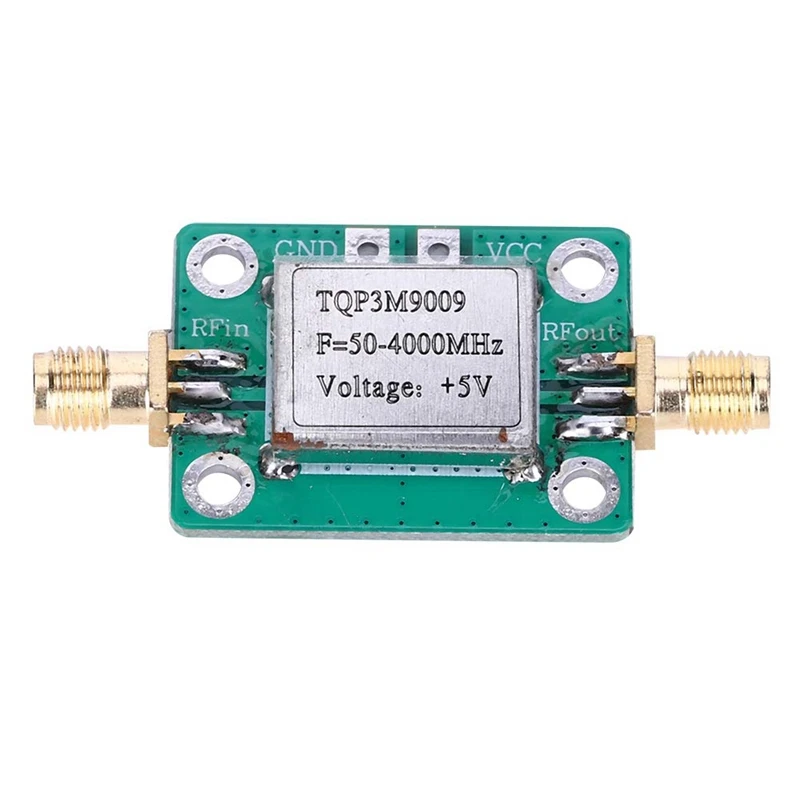 Усилитель сигнала TQP3M9009 LNA 50-4000 МГц, усилитель с усилением 21,8 дБ, приемник сигнала с низким уровнем шума, модуль беспроводной связи
Усилитель сигнала TQP3M9009 LNA 50-4000 МГц, усилитель с усилением 21,8 дБ, приемник сигнала с низким уровнем шума, модуль беспроводной связи