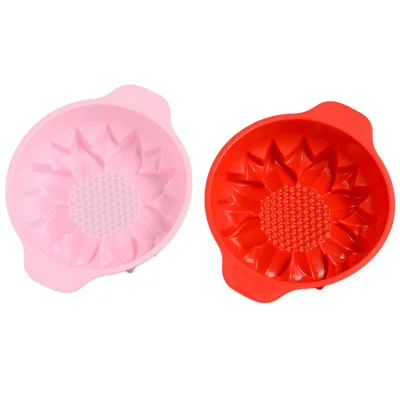 Sun Flower Shape Silicone Mousse Cake Mould High Temperature Resistant Cake Bakeware Dessert Baking Mould
Sun Flower Shape Silicone Mousse Cake Mould High Temperature Resistant Cake Bakeware Dessert Baking Mould
