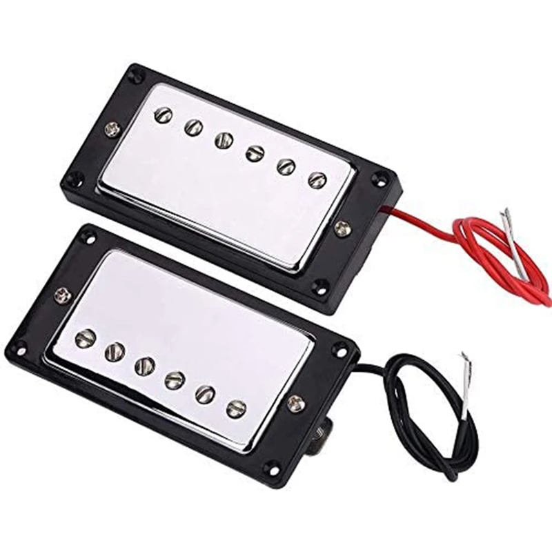 2Pcs Electric Guitar Humbucker Pickups Bridge,Compatible with LP Style Electric Guitar for Guitar Parts Replacement
2Pcs Electric Guitar Humbucker Pickups Bridge,Compatible with LP Style Electric Guitar for Guitar Parts Replacement