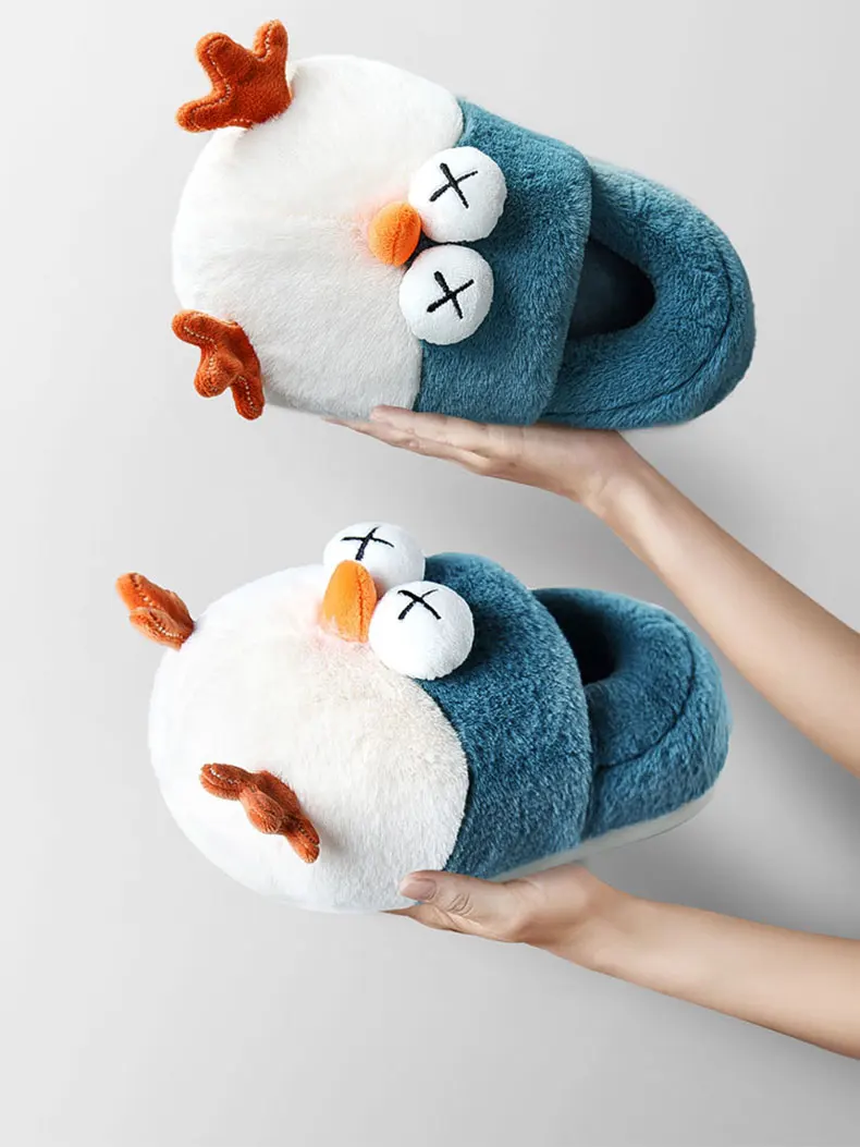 Симпатичные пушистые хлопковые тапочки с пингвином, новинка зимы 2021, женская домашняя обувь, теплая обувь для дома в спальню для мужчин и де...
Симпатичные пушистые хлопковые тапочки с пингвином, новинка зимы 2021, женская домашняя обувь, теплая обувь для дома в спальню для мужчин и де...