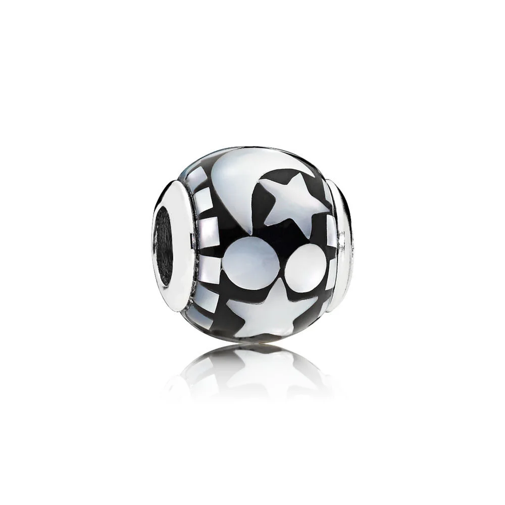 925 Sterling Silver Round Stars With Moon Beads Charms For Women Pandora Bracelets Jewelry
925 Sterling Silver Round Stars With Moon Beads Charms For Women Pandora Bracelets Jewelry