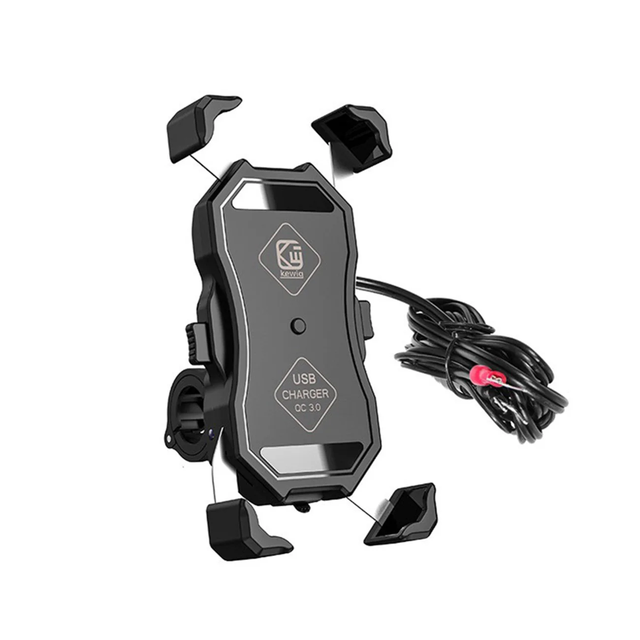 2-в-1 держатель для телефона на руль мотоцикла Быстрая зарядка QC3.0 USB зарядное устройство
2-в-1 держатель для телефона на руль мотоцикла Быстрая зарядка QC3.0 USB зарядное устройство