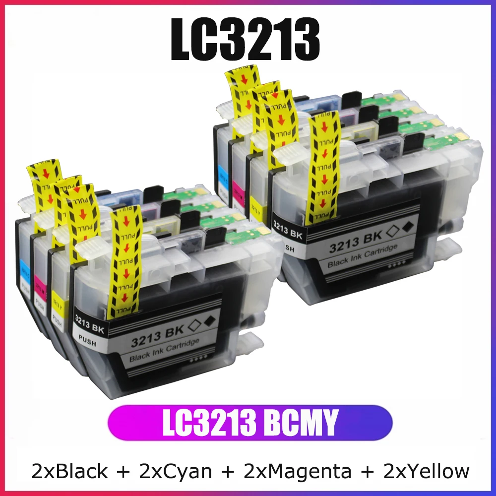 LC3213 Cartridge Compatible For Brother LC-3213 For Brother MFC-J497DW DCP-J572dw DCP-J772DW DCP-J774DW MFC-J890DW MFC-J895DW
LC3213 Cartridge Compatible For Brother LC-3213 For Brother MFC-J497DW DCP-J572dw DCP-J772DW DCP-J774DW MFC-J890DW MFC-J895DW