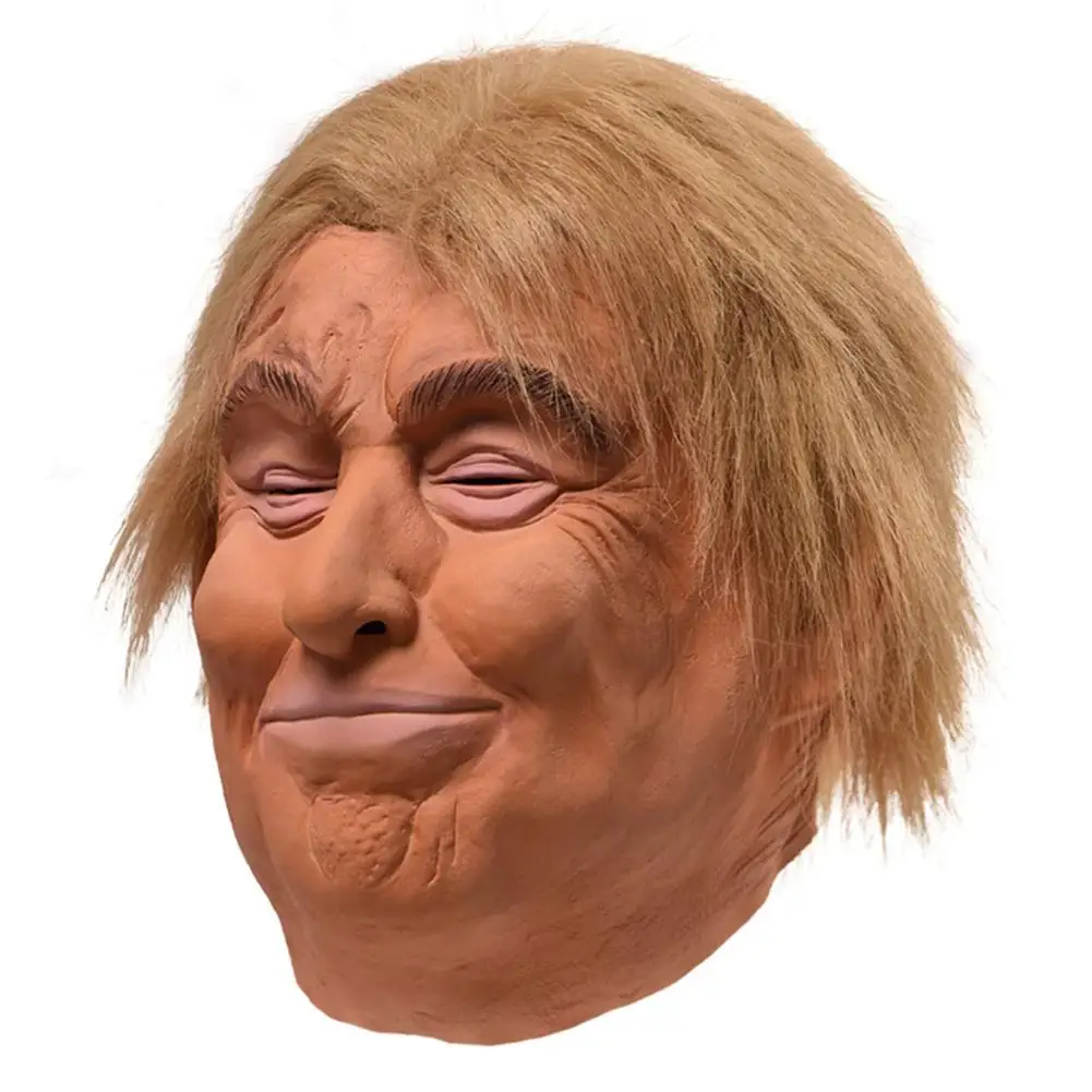 Halloween Deluxe President Latex Full Head Donald Trump Mask Hair Orange Best Choice Cosplay Mask For Any Party
Halloween Deluxe President Latex Full Head Donald Trump Mask Hair Orange Best Choice Cosplay Mask For Any Party