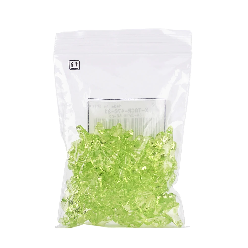 100pcs Light Green Transparent Acrylic Leaf Pendants For Jewelry Making DIY Pendant Necklace Earrings Decor 24x15x5mm,Hole:1.5mm
100pcs Light Green Transparent Acrylic Leaf Pendants For Jewelry Making DIY Pendant Necklace Earrings Decor 24x15x5mm,Hole:1.5mm