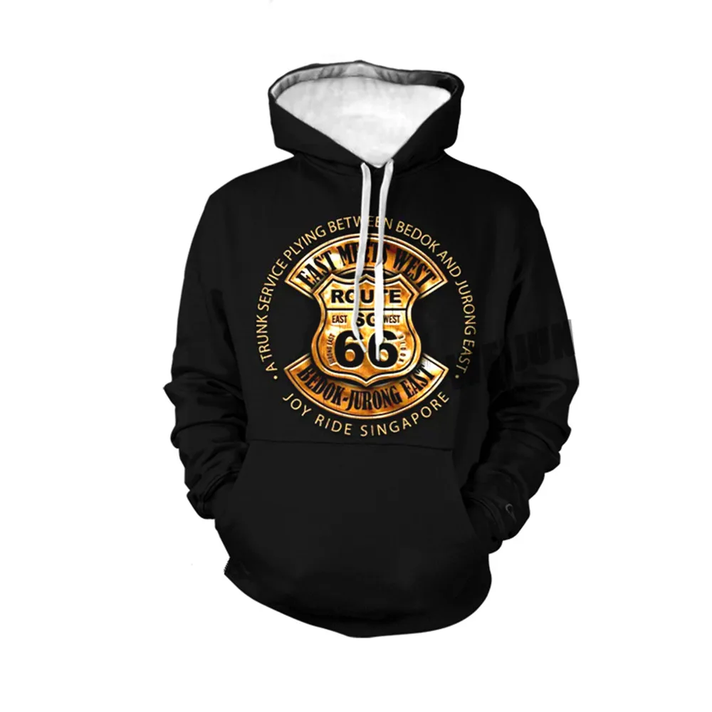 Highway 66 Route 3D Printed Hoodie Men Trendy Vintage Style Sweatshirts America 66 Letters Pattern Man Casual Daily Clothes
Highway 66 Route 3D Printed Hoodie Men Trendy Vintage Style Sweatshirts America 66 Letters Pattern Man Casual Daily Clothes