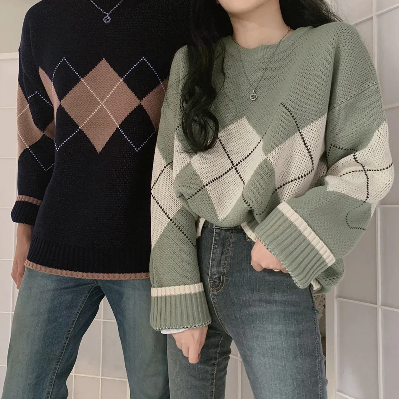 2021 Early Autumn New Couple Wear Design Loose Japanese Sweater Women Lazy Retro Hong Kong Style Sweater Top
2021 Early Autumn New Couple Wear Design Loose Japanese Sweater Women Lazy Retro Hong Kong Style Sweater Top