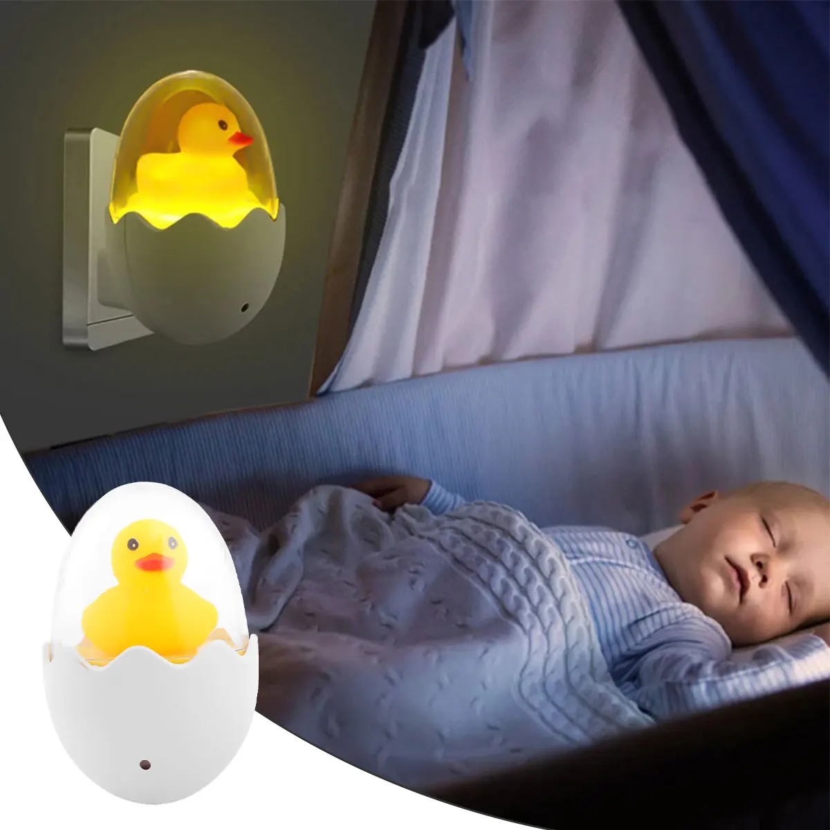Yellow Duck LED Night Light Eye-protection 0.5W Wall Lamp for home children bedroom decoration light Kids Cartoon Gift US plug
Yellow Duck LED Night Light Eye-protection 0.5W Wall Lamp for home children bedroom decoration light Kids Cartoon Gift US plug