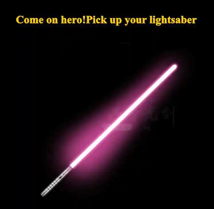 Lightsaber with Light COSPLAY jadi force Sound Led Red Green Blue Saber laser Metal Sword Toys Birthday kid Gifts super hero
Lightsaber with Light COSPLAY jadi force Sound Led Red Green Blue Saber laser Metal Sword Toys Birthday kid Gifts super hero