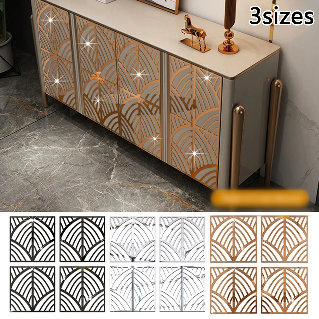 4PCS Self Adhesive Wallpaper Stripes Board Mirror Wall Stickers Bedroom Decal DIY Home Art Decor Mirror Sticker
4PCS Self Adhesive Wallpaper Stripes Board Mirror Wall Stickers Bedroom Decal DIY Home Art Decor Mirror Sticker