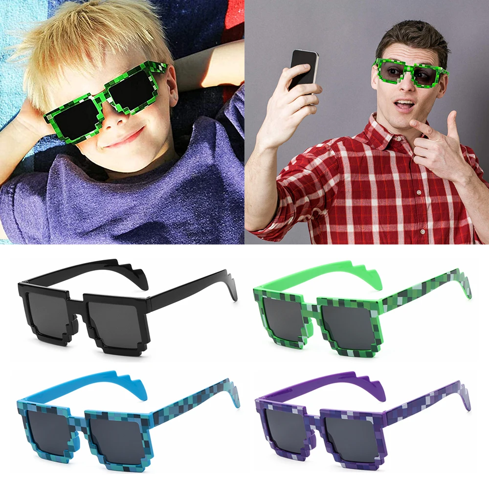 Birthday/Party Toys for Children Cosplay Favors Pixel Mosaic Sunglasses Gamer Robot Sunglasses Thug Life Sunglasses
Birthday/Party Toys for Children Cosplay Favors Pixel Mosaic Sunglasses Gamer Robot Sunglasses Thug Life Sunglasses