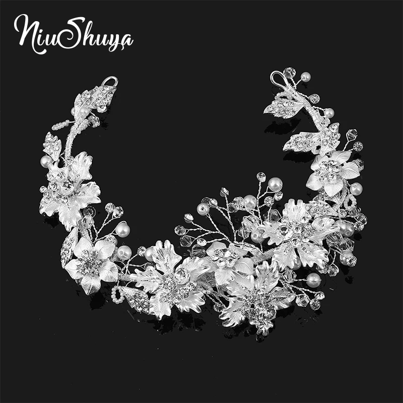 NiuShuya European Handmade white Brides Hairbands Crystal Soft Headbands Bridal Flower Hair Accessories Crystal Headpieces
NiuShuya European Handmade white Brides Hairbands Crystal Soft Headbands Bridal Flower Hair Accessories Crystal Headpieces