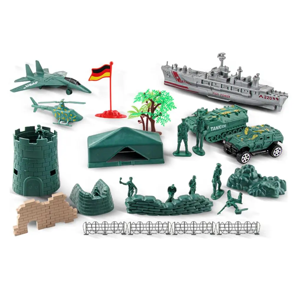 Military Plastic Model Playset Kit Toy Army Men Figures Accessories Decor Gift Model Toys For Children improved
Military Plastic Model Playset Kit Toy Army Men Figures Accessories Decor Gift Model Toys For Children improved