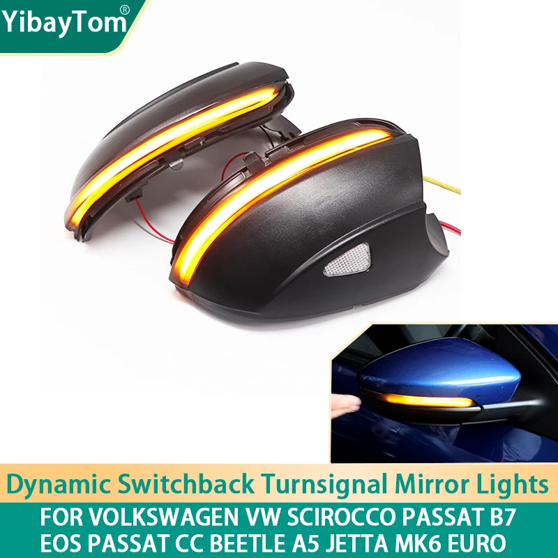 Black Side Wing Mirror Indicator Dynamic Turn Signal LED Light for Volkswagen VW Scirocco Passat Eos CC Beetle Jetta accesorries
Black Side Wing Mirror Indicator Dynamic Turn Signal LED Light for Volkswagen VW Scirocco Passat Eos CC Beetle Jetta accesorries