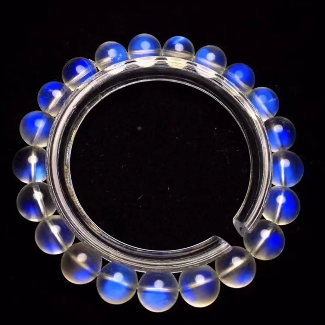 8mm Natural Moonstone Bracelet Jewelry For Women Lady Men Healing Luck Gift Crystal Round Beads Blue Light Stone Strands AAAAA
8mm Natural Moonstone Bracelet Jewelry For Women Lady Men Healing Luck Gift Crystal Round Beads Blue Light Stone Strands AAAAA