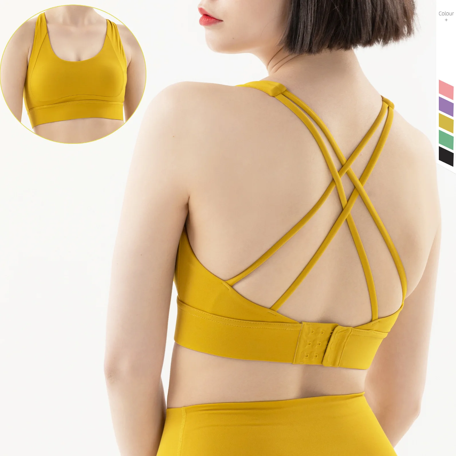 Новинка 2021, спортивный бюстгальтер телесного цвета для йоги, красивый бюстгальтер с перекрестной спиной для фитнеса, ударопрочный бюстгаль...
Новинка 2021, спортивный бюстгальтер телесного цвета для йоги, красивый бюстгальтер с перекрестной спиной для фитнеса, ударопрочный бюстгаль...