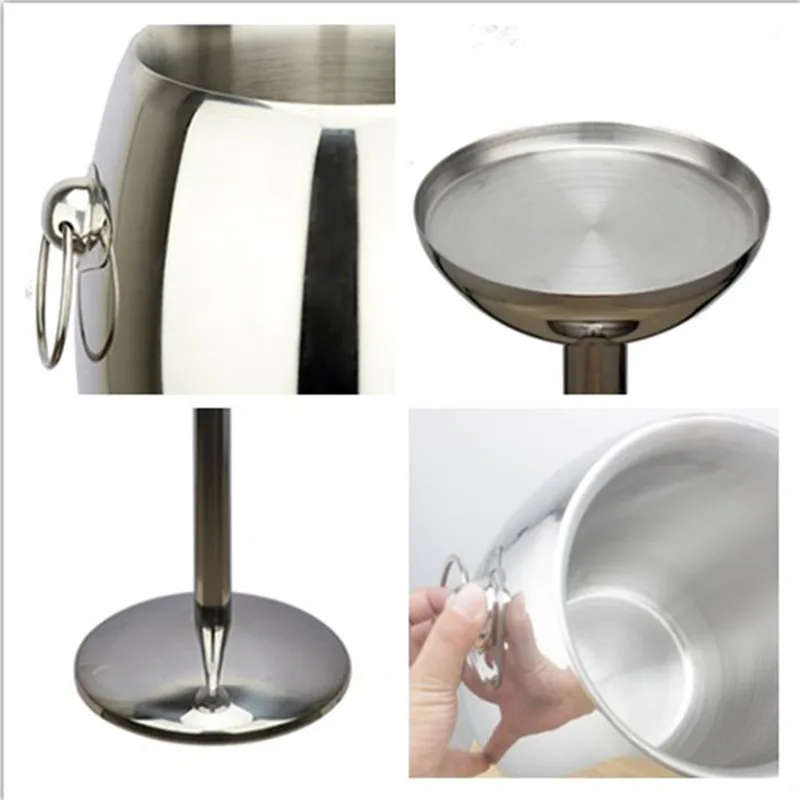Stainless Steel luxury Ice Punch Bucket Wine Beer Cooler Champagne Cooler Party Wine Chiller Bottle Champagne Beer Cooler
Stainless Steel luxury Ice Punch Bucket Wine Beer Cooler Champagne Cooler Party Wine Chiller Bottle Champagne Beer Cooler
