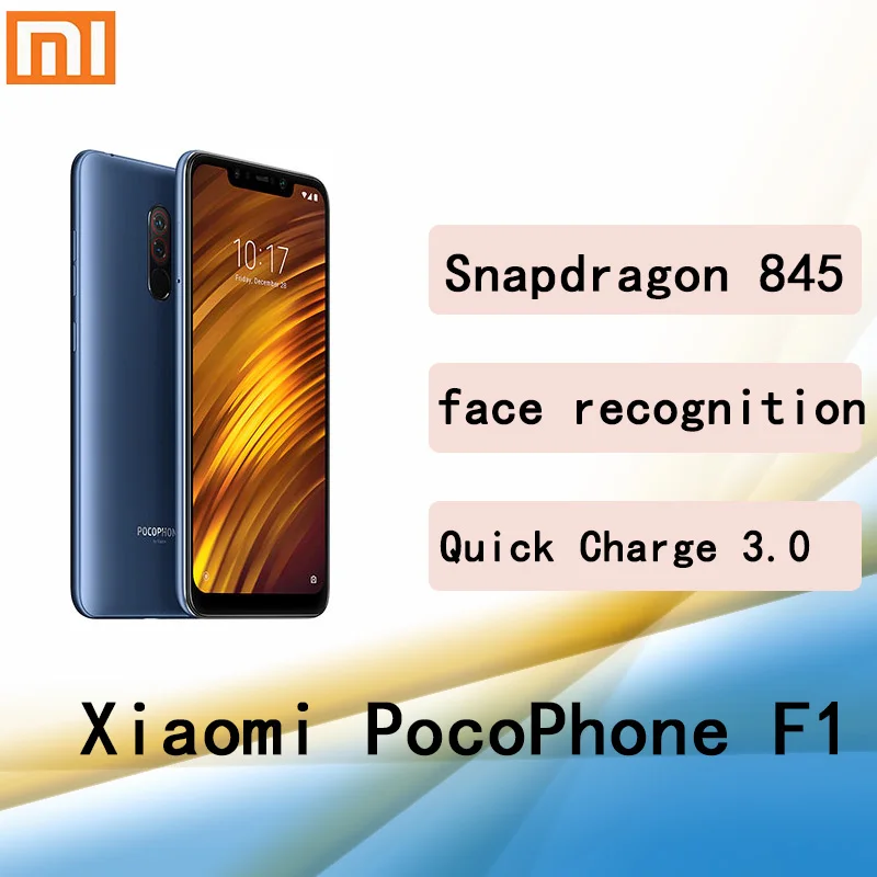 Глобальная прошивка Xiaomi Poco F1 смартфон Googleplay сотовый телефон Snapdragon 845 6G 128G 2246*1080 пикселей
Глобальная прошивка Xiaomi Poco F1 смартфон Googleplay сотовый телефон Snapdragon 845 6G 128G 2246*1080 пикселей