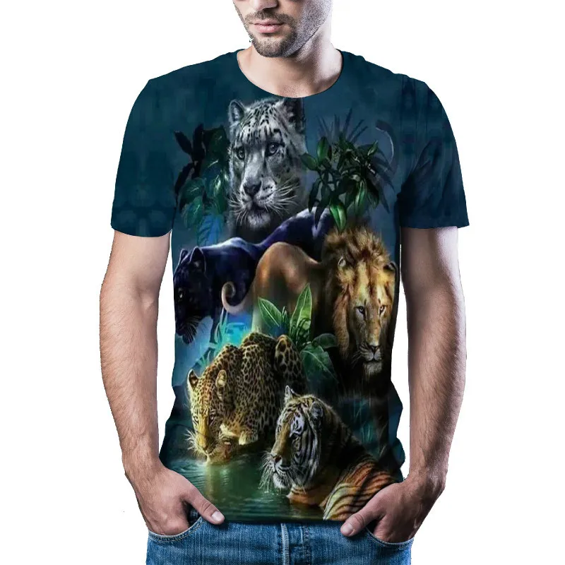 2021 última camiseta de diseño de tigre 3D camiseta de verano para hombre camiseta de marca con estampado animal camiseta de man
2021 última camiseta de diseño de tigre 3D camiseta de verano para hombre camiseta de marca con estampado animal camiseta de man