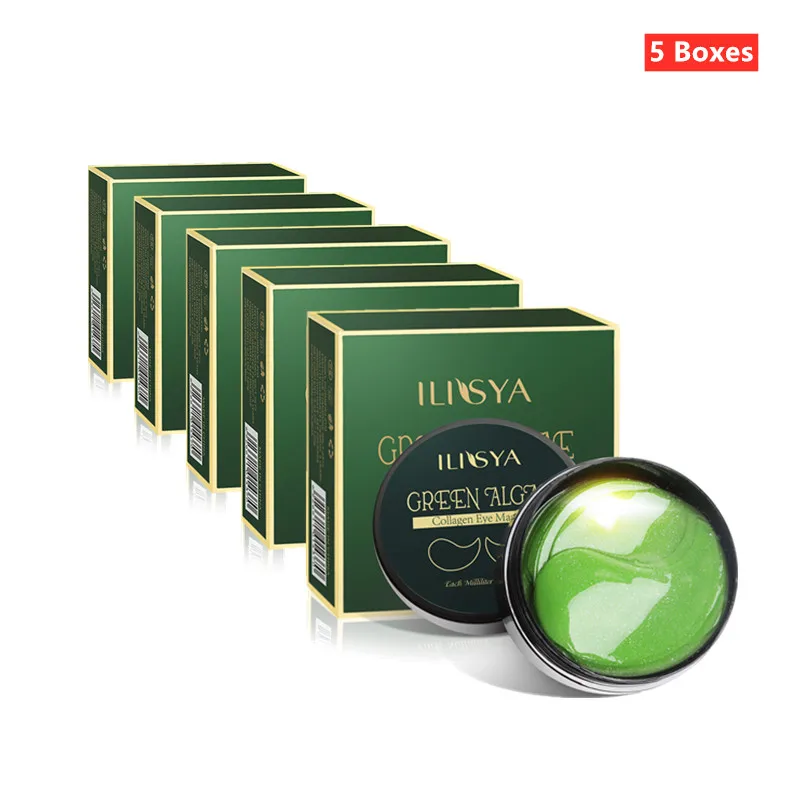 5 Boxes-Collagen Eye Mask Seaweed Green Eye Eye Patch Gel Remove Dark Circles Anti-Puffiness Anti-Aging Moisturizing Eye Care
5 Boxes-Collagen Eye Mask Seaweed Green Eye Eye Patch Gel Remove Dark Circles Anti-Puffiness Anti-Aging Moisturizing Eye Care