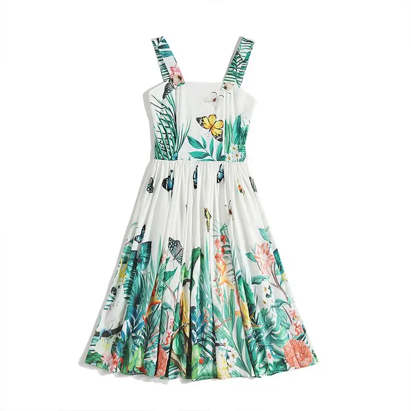 Summer Holiday Beach Bohemian Floral Dress Woman Sexy Sleeve Spaghetti Strap Backless A Line Midi Party Evening Dresses S78809
Summer Holiday Beach Bohemian Floral Dress Woman Sexy Sleeve Spaghetti Strap Backless A Line Midi Party Evening Dresses S78809