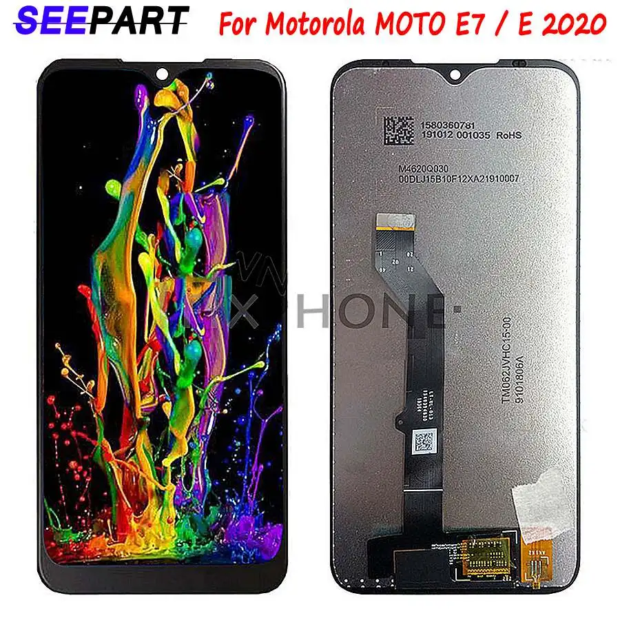 For Motorola Moto E7 LCD Display Touch Screen Digitizer Assembly E 2020 Display For Motorola Moto E7 Plus LCD Screen
For Motorola Moto E7 LCD Display Touch Screen Digitizer Assembly E 2020 Display For Motorola Moto E7 Plus LCD Screen
