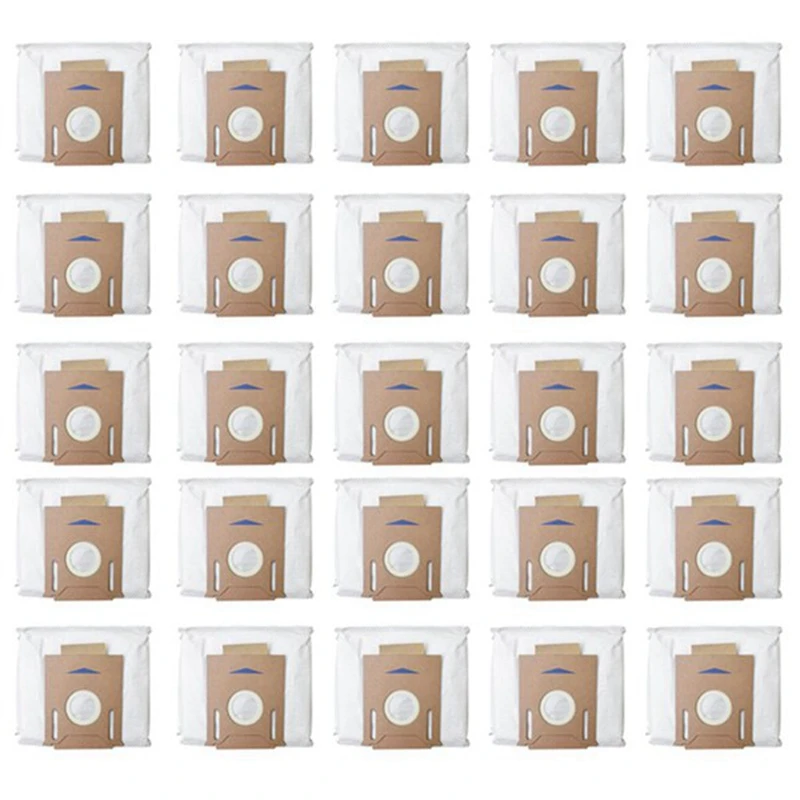 25 Pack Vacuum Dust Bags For Ecovacs Deebot Ozmo T8 & T8 AIVI Robot Vacuum Cleaner Replacement Accessories
25 Pack Vacuum Dust Bags For Ecovacs Deebot Ozmo T8 & T8 AIVI Robot Vacuum Cleaner Replacement Accessories