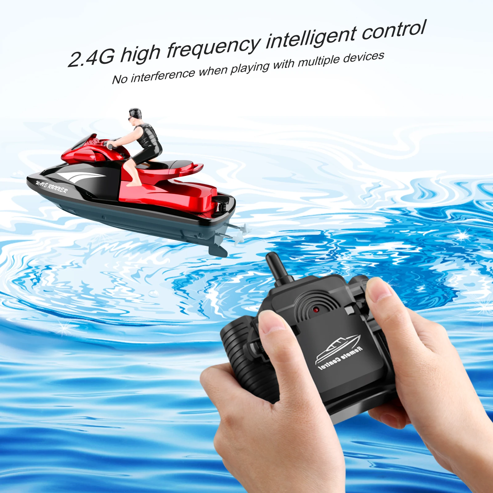 809 2.4G Remote Control Motorboat Water Speedboat Yacht Airship Remote Control Boat Waterproof Electric Children's Toy Boat
809 2.4G Remote Control Motorboat Water Speedboat Yacht Airship Remote Control Boat Waterproof Electric Children's Toy Boat