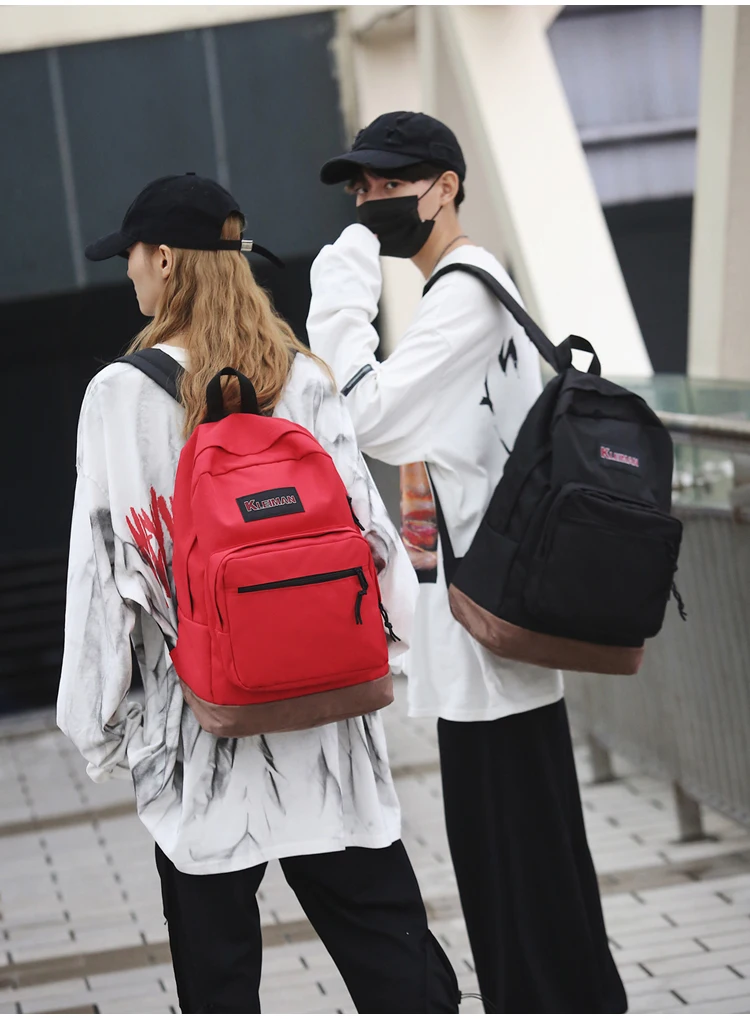 Простой и модный рюкзак WZ1237 в стиле Harajuku ulzzang, Модный повседневный школьный рюкзак в японском стиле
Простой и модный рюкзак WZ1237 в стиле Harajuku ulzzang, Модный повседневный школьный рюкзак в японском стиле
