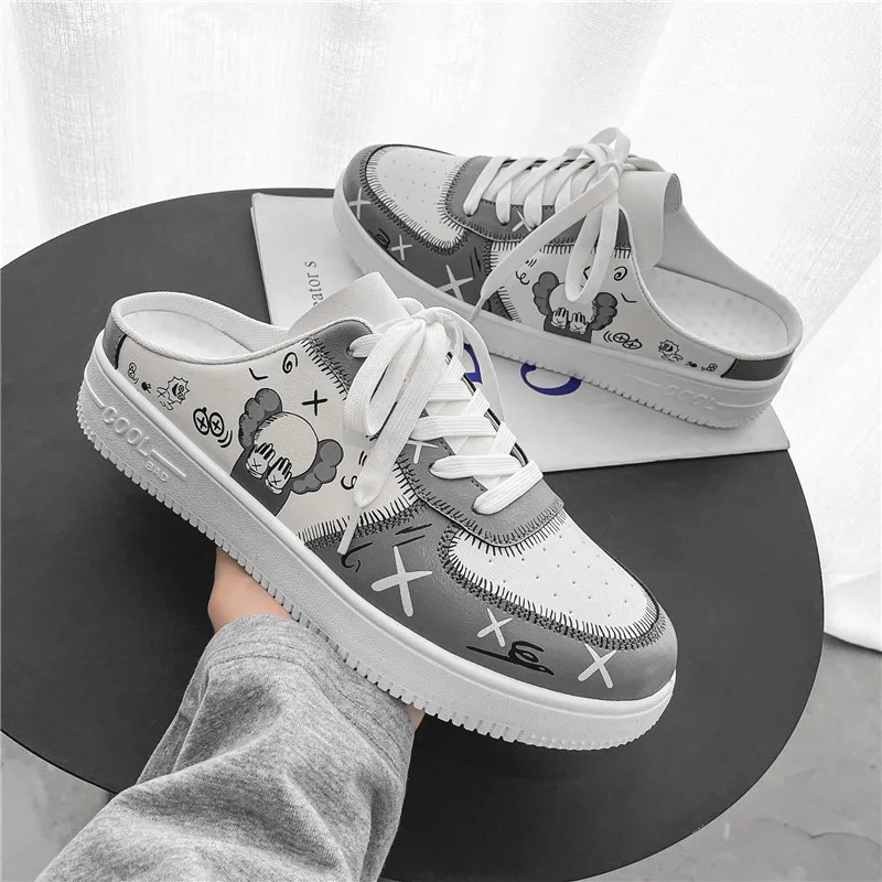 2021new Half Slippers Men's Shoes Comfortable Board Shoes Summer Breathable Casual Sandals Fashionable Slippers Men's Shoes
2021new Half Slippers Men's Shoes Comfortable Board Shoes Summer Breathable Casual Sandals Fashionable Slippers Men's Shoes