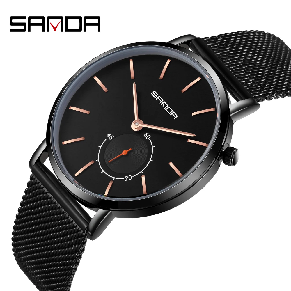 SANDA New Military Sport Fashion Wristwatch Top Brand Luxury Men Watch Mesh Quartz Men's Watches relogio masculino
SANDA New Military Sport Fashion Wristwatch Top Brand Luxury Men Watch Mesh Quartz Men's Watches relogio masculino