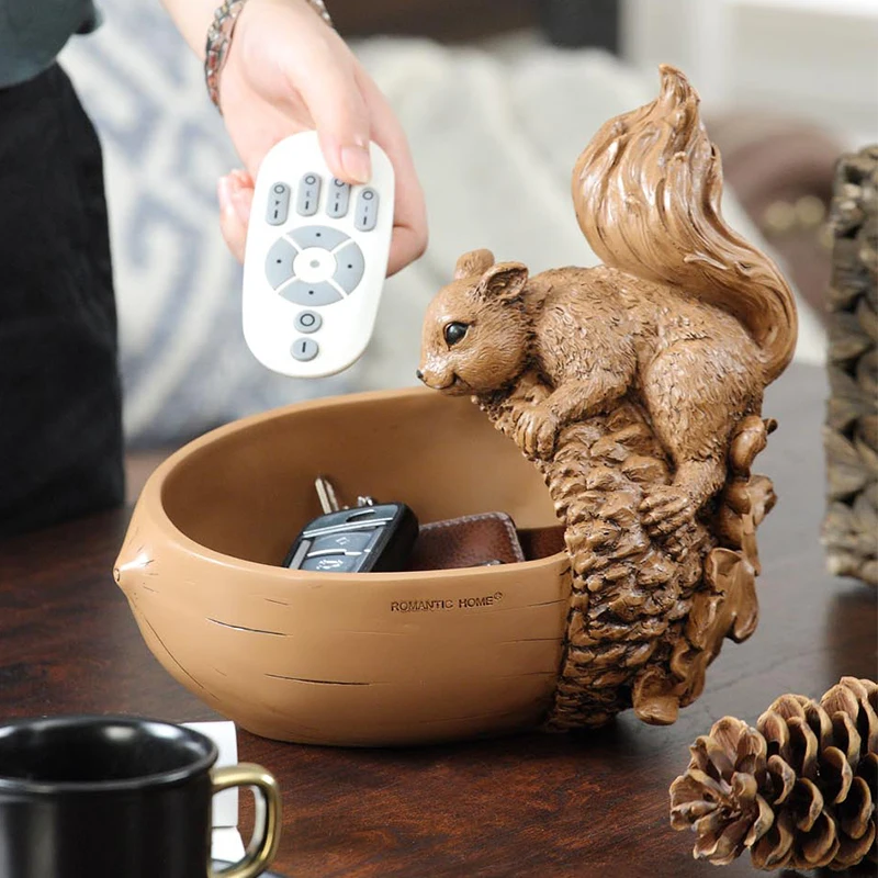 Original Storage Box Candy Tray Squirrel Acorn Ornaments Desktop Sundries Jewelry Storage Living Room Crafts Holiday Gifts
Original Storage Box Candy Tray Squirrel Acorn Ornaments Desktop Sundries Jewelry Storage Living Room Crafts Holiday Gifts