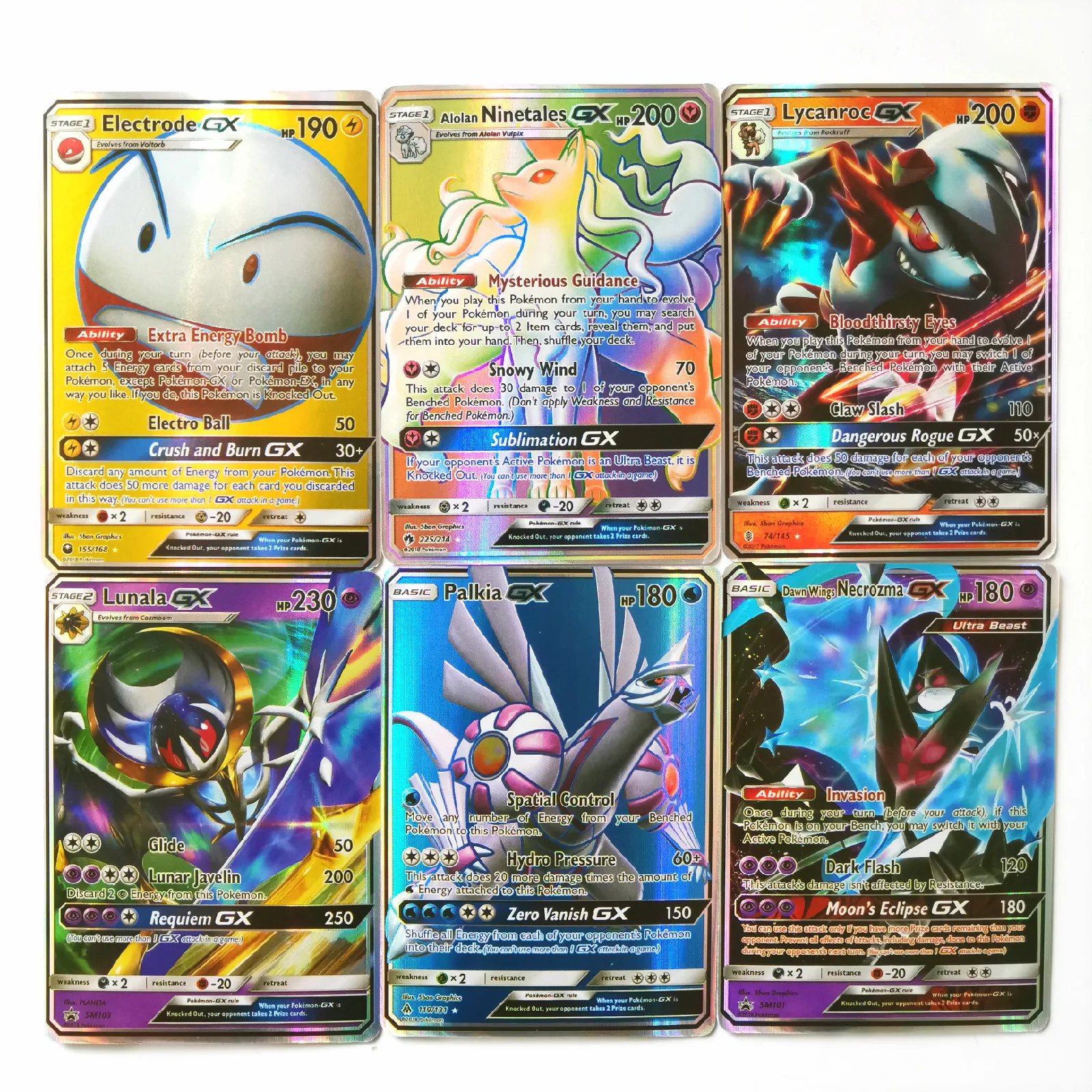 200 шт Pokemon GX Shining TAKARA TOMY карты игра битва Carte Торговые игрушки для