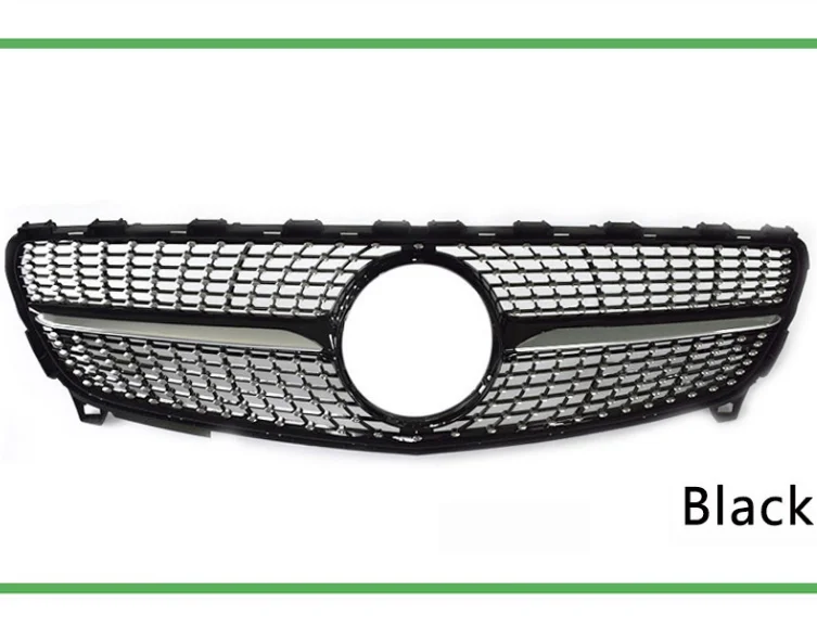 YuBao Suitable For NEW A class W176 GT R GTR Grille A180 A200 A260 A45 2015 2016 2017 2018 W176 Diamond Grille Black Silver 1x
YuBao Suitable For NEW A class W176 GT R GTR Grille A180 A200 A260 A45 2015 2016 2017 2018 W176 Diamond Grille Black Silver 1x