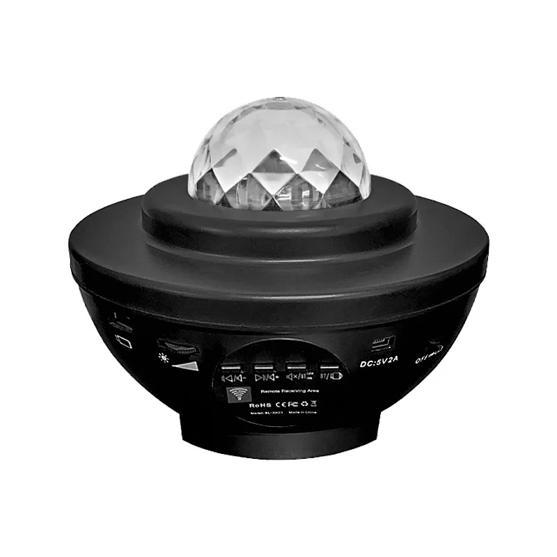 LED Laser Colorful Starry Sky Ocean Projector Night Light Remote Control Ocean Wave Projection Lamp With Bluetooth Music Speaker
LED Laser Colorful Starry Sky Ocean Projector Night Light Remote Control Ocean Wave Projection Lamp With Bluetooth Music Speaker