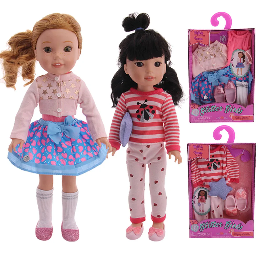 1 Set Doll Clothes Shoes With Window Box Accessories For 14.5 Inch Doll&BJD EXO Doll&32-34Cm Paola Reina Doll Our Generation Toy
1 Set Doll Clothes Shoes With Window Box Accessories For 14.5 Inch Doll&BJD EXO Doll&32-34Cm Paola Reina Doll Our Generation Toy