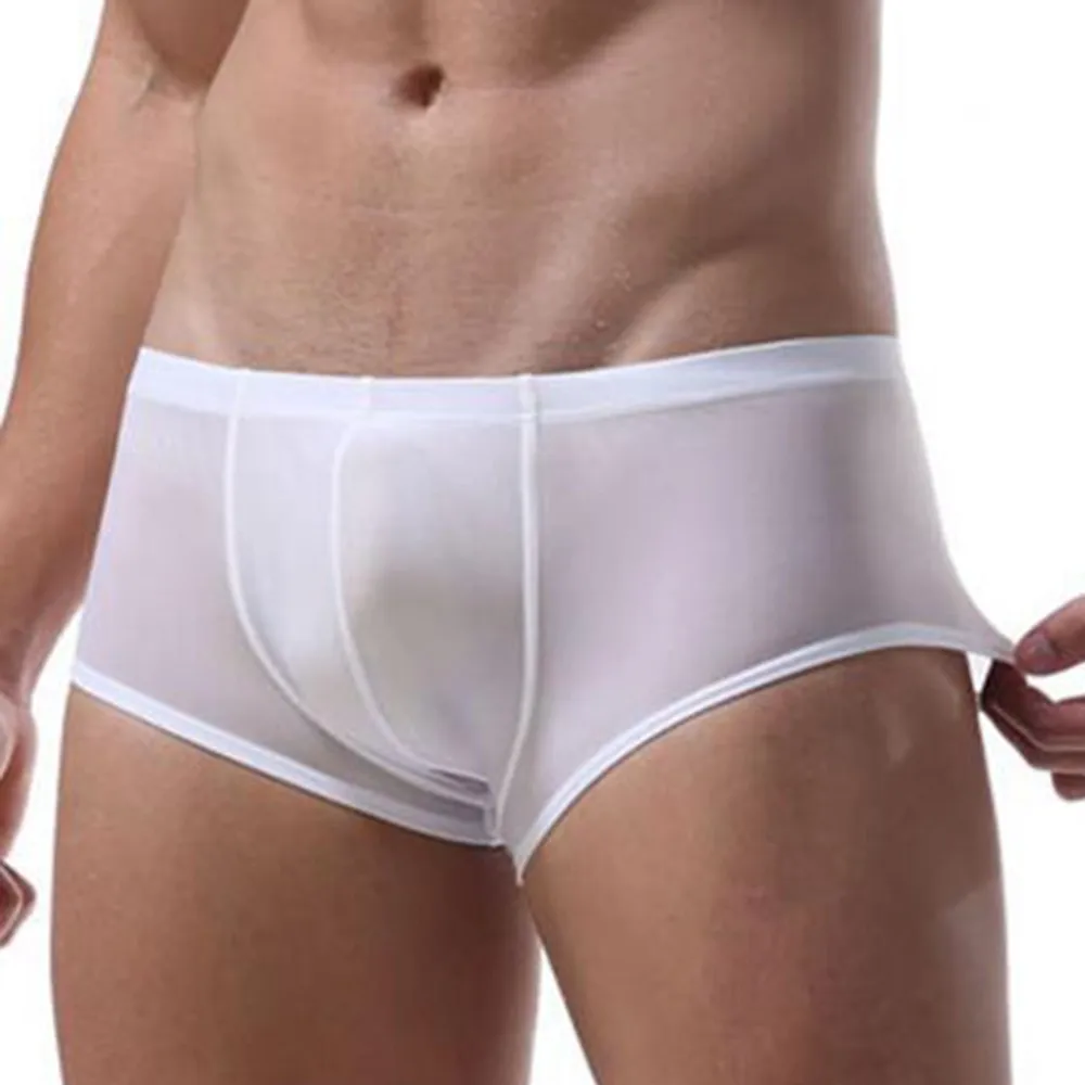 Sexy Underwear Mens Boxers Briefs Fashion Model Cuecas Men Homme Boxer Shorts Elastic Waist Male Translucent Breathable Panties
Sexy Underwear Mens Boxers Briefs Fashion Model Cuecas Men Homme Boxer Shorts Elastic Waist Male Translucent Breathable Panties