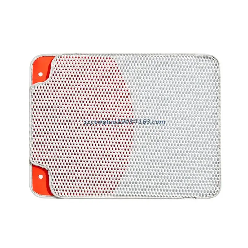 P82C Cat Litter Mat Helps to Waste Less Litter on Floors Scatter Control Double Layer
P82C Cat Litter Mat Helps to Waste Less Litter on Floors Scatter Control Double Layer