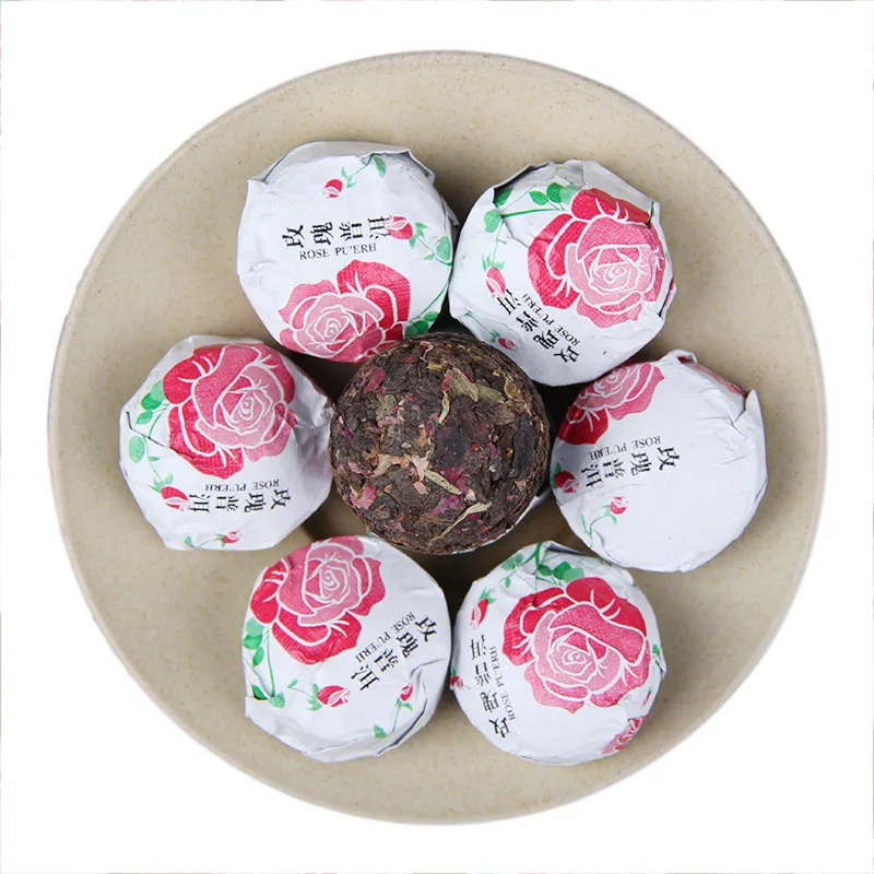 China Yunnan Scented Tea Xiaotuo Tea Rose Pu'er Ripe Tea Combination Herbal Tea Red Rose Tea 500g Green Food for Health Care
China Yunnan Scented Tea Xiaotuo Tea Rose Pu'er Ripe Tea Combination Herbal Tea Red Rose Tea 500g Green Food for Health Care