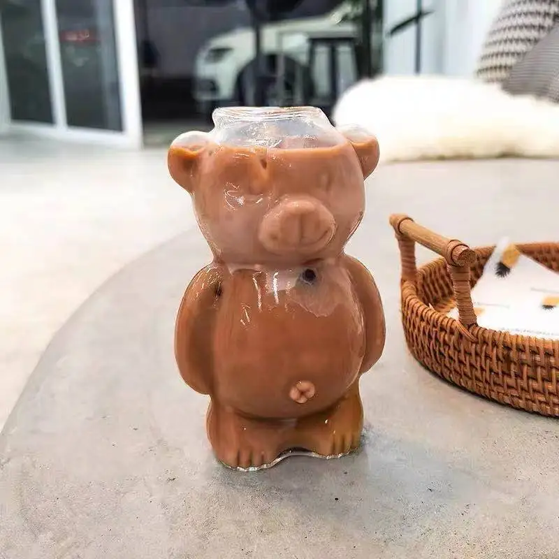 Insts Web Celebrity Restaurant Bear Cup Coffee Cup Cute Cartoon Glass Creative Water Cup Juice Cup Milk Tea Cup
Insts Web Celebrity Restaurant Bear Cup Coffee Cup Cute Cartoon Glass Creative Water Cup Juice Cup Milk Tea Cup