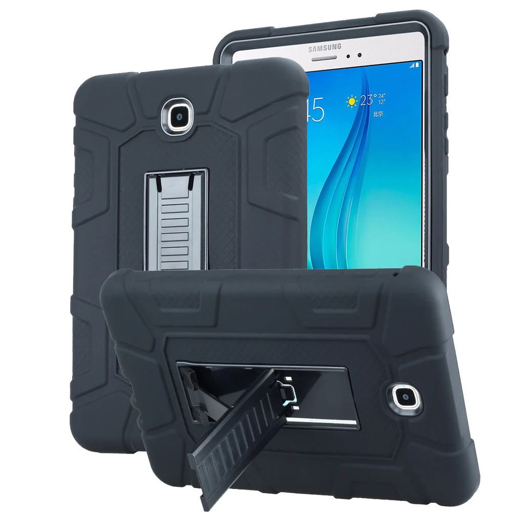 Heavy Duty Shockproof Anti-Slip Silicone Impact Resistant holder Protective Case For Samsung Galaxy Tab A 8.0" 2015 T350/P350
Heavy Duty Shockproof Anti-Slip Silicone Impact Resistant holder Protective Case For Samsung Galaxy Tab A 8.0" 2015 T350/P350