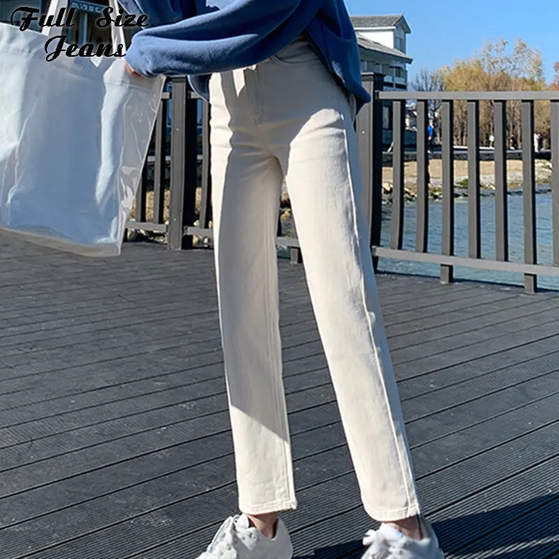 Women's Pants Vintage Ankle Length White Stretch Straight Jeans Mom 4XL Y2K Casual Ripped Capris Jean pantalon pour femme
Women's Pants Vintage Ankle Length White Stretch Straight Jeans Mom 4XL Y2K Casual Ripped Capris Jean pantalon pour femme