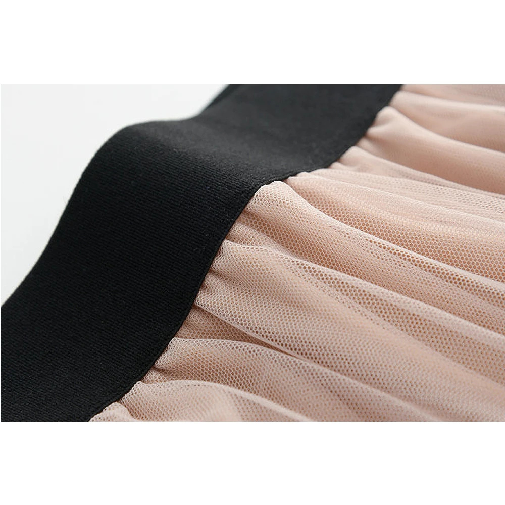 Spring Autumn Fashion Trend FeminArt Girl Student Woman's Vintage 2 layers Tulle a-line Midi Long Princess Gauze Skirts Femme
Spring Autumn Fashion Trend FeminArt Girl Student Woman's Vintage 2 layers Tulle a-line Midi Long Princess Gauze Skirts Femme