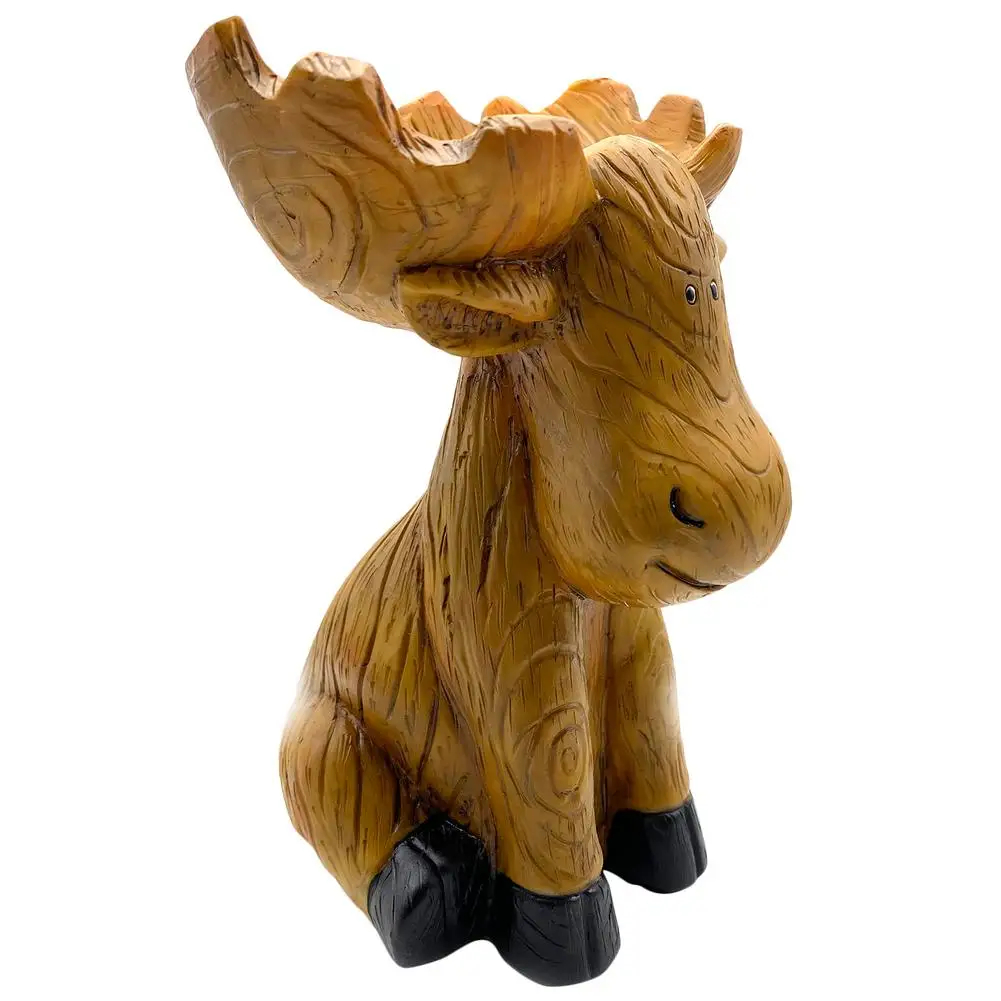 Moose Statuary with Bird Feeder Resin Statue Garden Ornament Outdoor Super Cute Garden Decoration Outdoor Decor DROPSHIP
Moose Statuary with Bird Feeder Resin Statue Garden Ornament Outdoor Super Cute Garden Decoration Outdoor Decor DROPSHIP