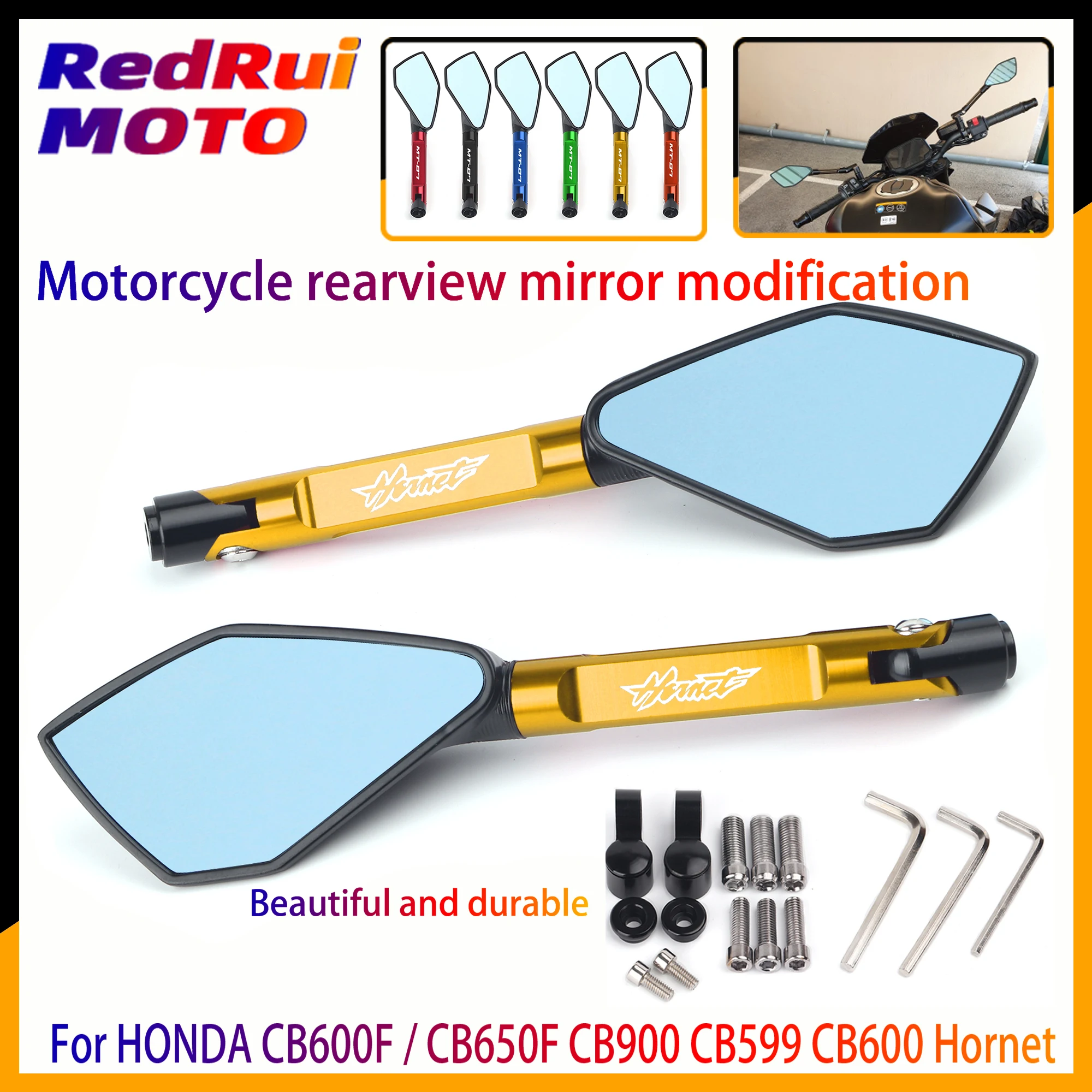 Универсальное мотоциклетное зеркало заднего вида с ЧПУ для HONDA CB600F / CB650F CB900 CB599 CB600 Hornet
Универсальное мотоциклетное зеркало заднего вида с ЧПУ для HONDA CB600F / CB650F CB900 CB599 CB600 Hornet